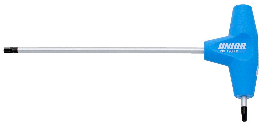 Unior TX Torx profile screwdriver T10 with T-handle 607175 Professional Bicycle tool, quality guaranteed