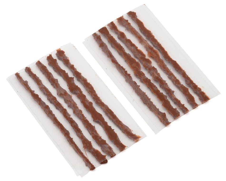 Tubeless tyre repair plugs, 1.5mm x 5cm x 5pcs/sheet with 2 sheets