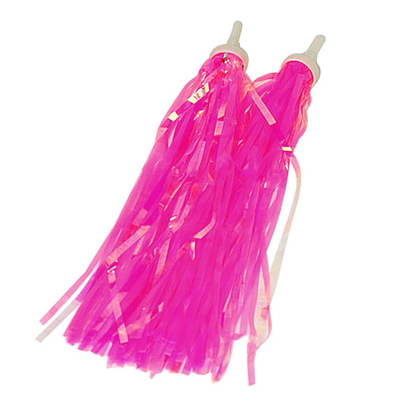 STREAMERS Pom Pom, PINK (Sold as a Pair)