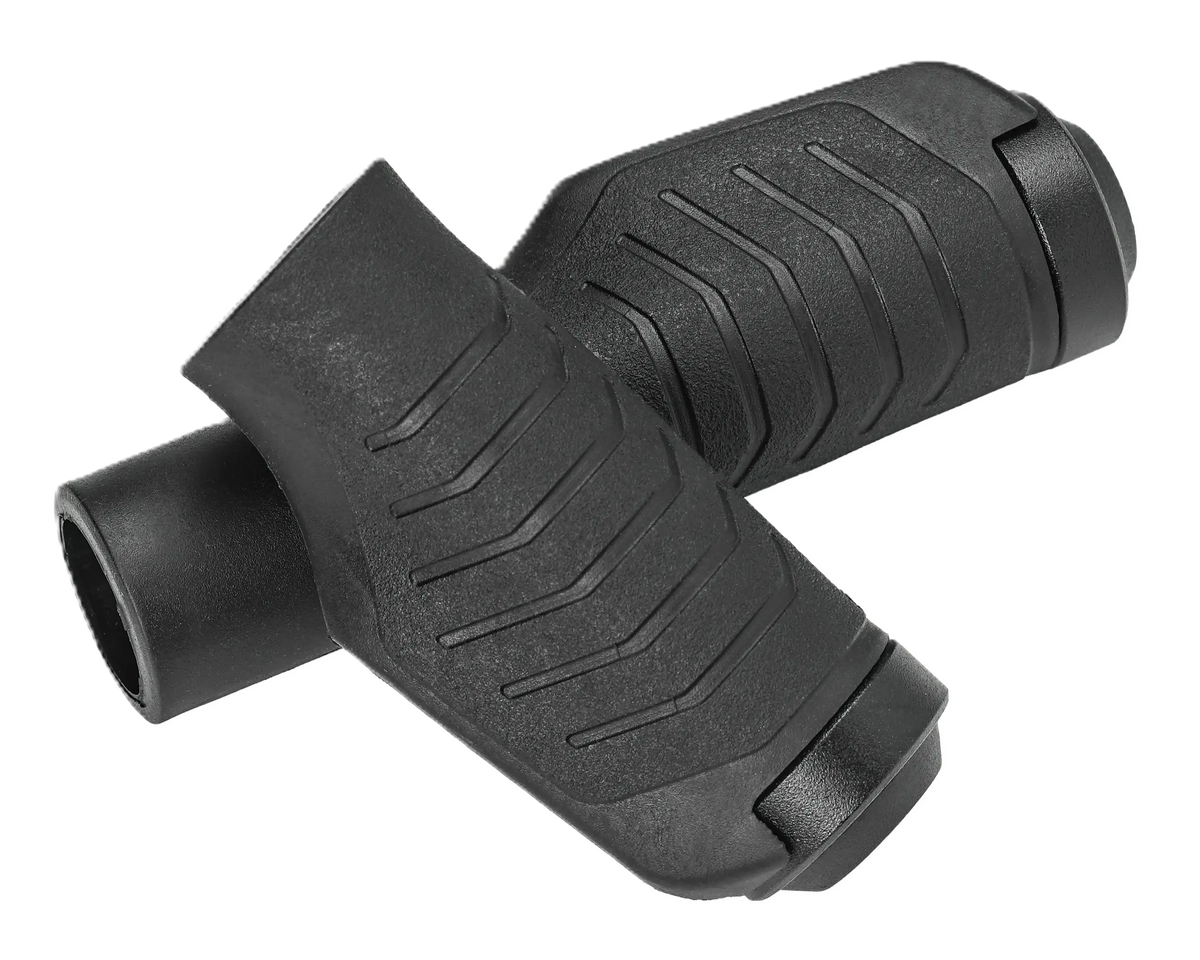 GRIPS - Lock-On Grips, recycled PP/TPR, ID: 22.2 x OD: 33mm x L: 133.2mm + 93mm, black