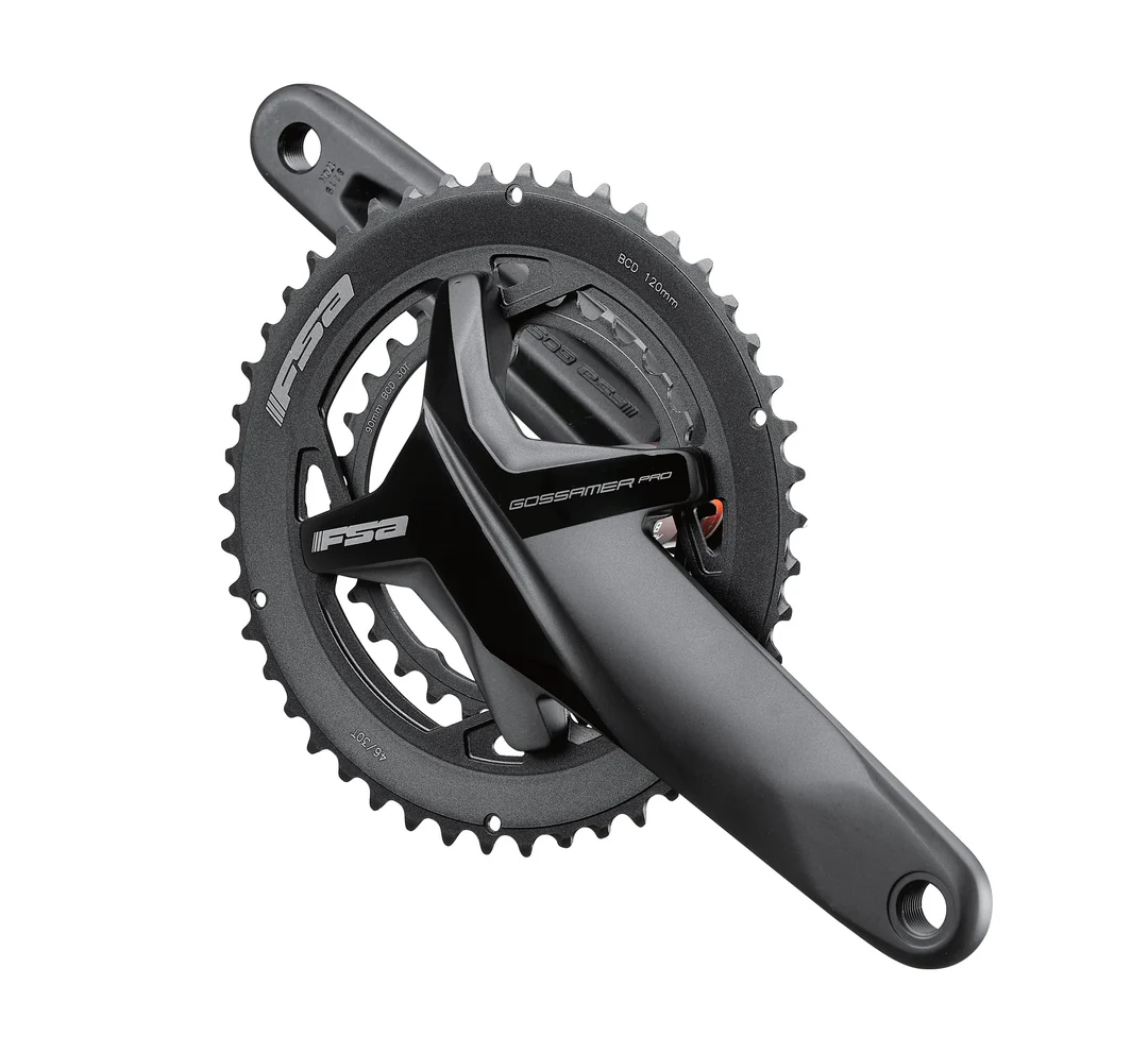 Chainwheel - Gossamer Pro BB386EVO 50x34 11Spd - 172.5mm - 2-Tone Black B1