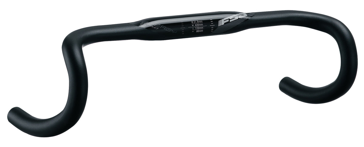 Handlebar - Energy Super Compact Road - 2-Tone Black - 31.8 x 360mm 185-0024012090