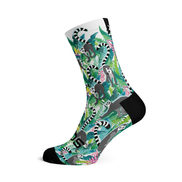 Lemur - Size L (US 9-13) - SOX Footwear Performance Socks - 1 Pair