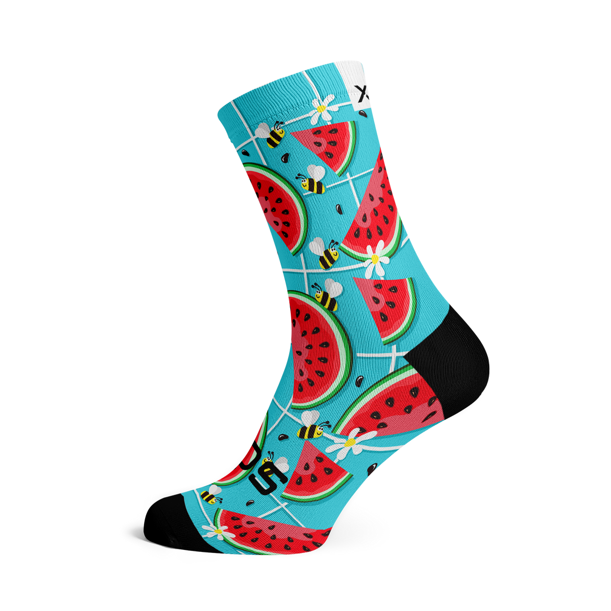 Fruity - Size S (US 1Y-5) - SOX Footwear Performance Socks - 1 Pair