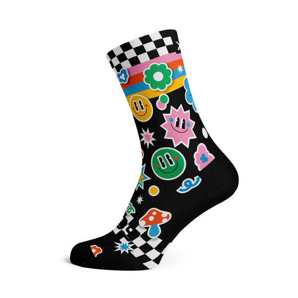 Sticker - Size L (US 9-13) - SOX Footwear Performance Socks - 1 Pair
