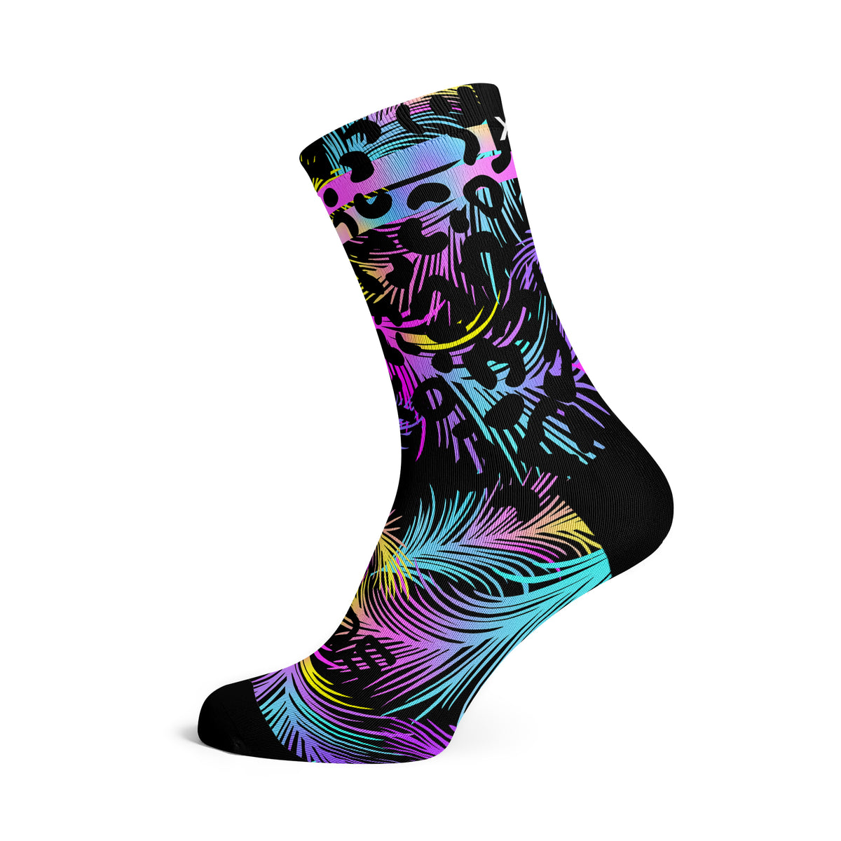 Black Pastel - Size L (US 9-13) - SOX Footwear Performance Socks - 1 Pair