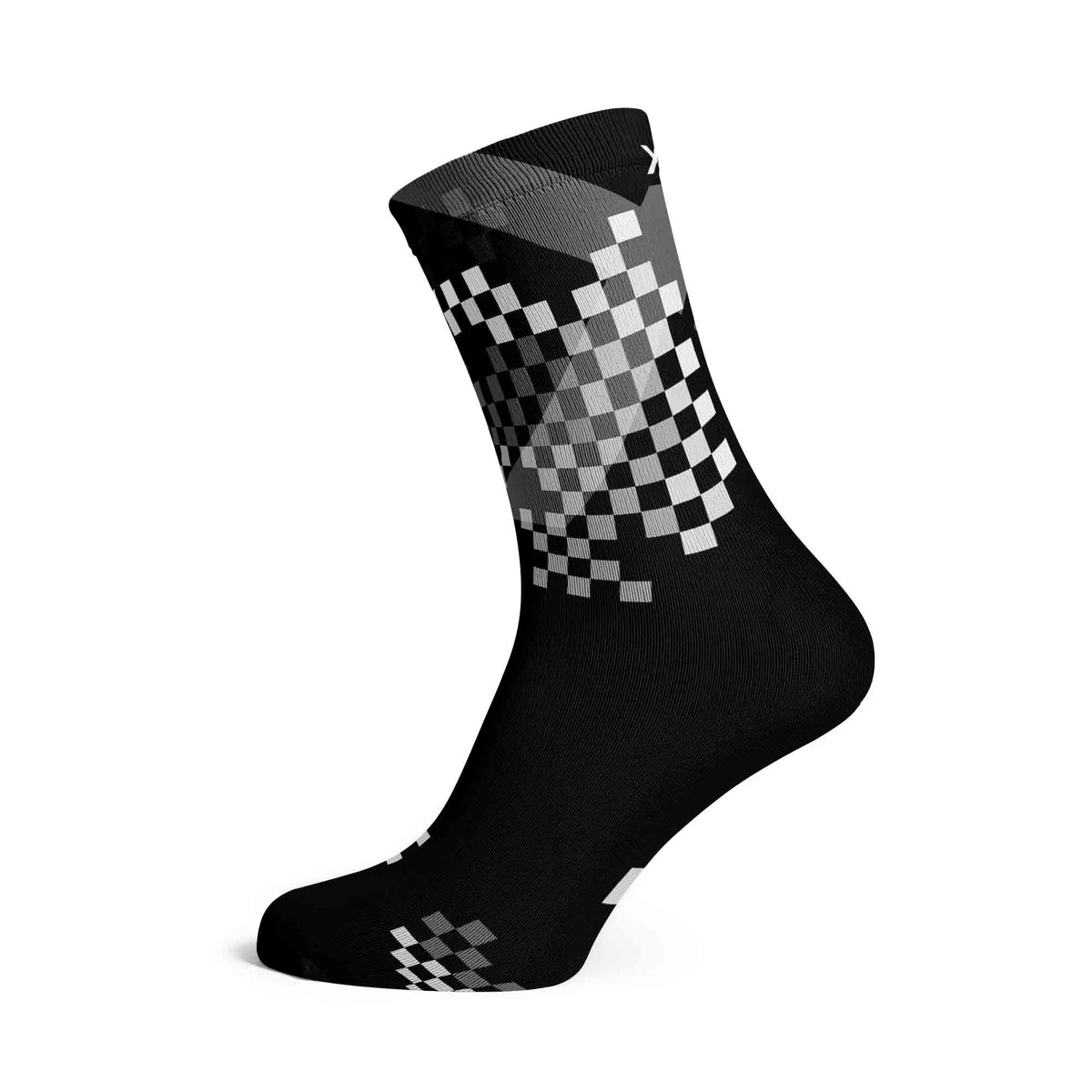 X Black - Size L (US 9-13) - SOX Footwear Performance Socks - 1 Pair