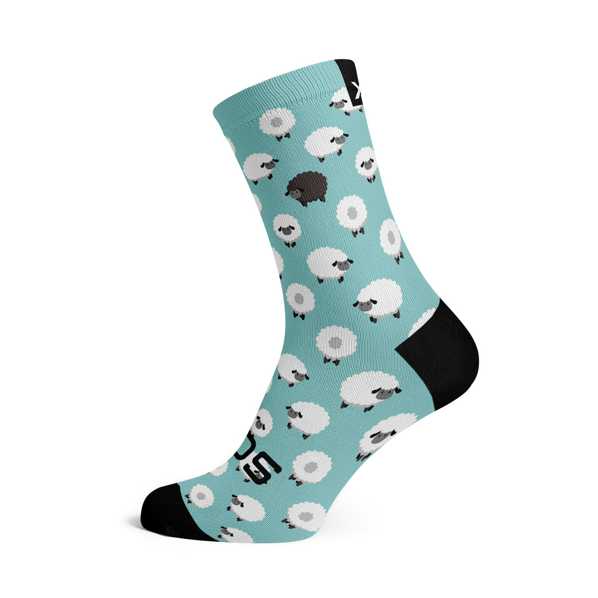 Sheep - Size M (US 5-9) - SOX Footwear Performance Socks - 1 Pair
