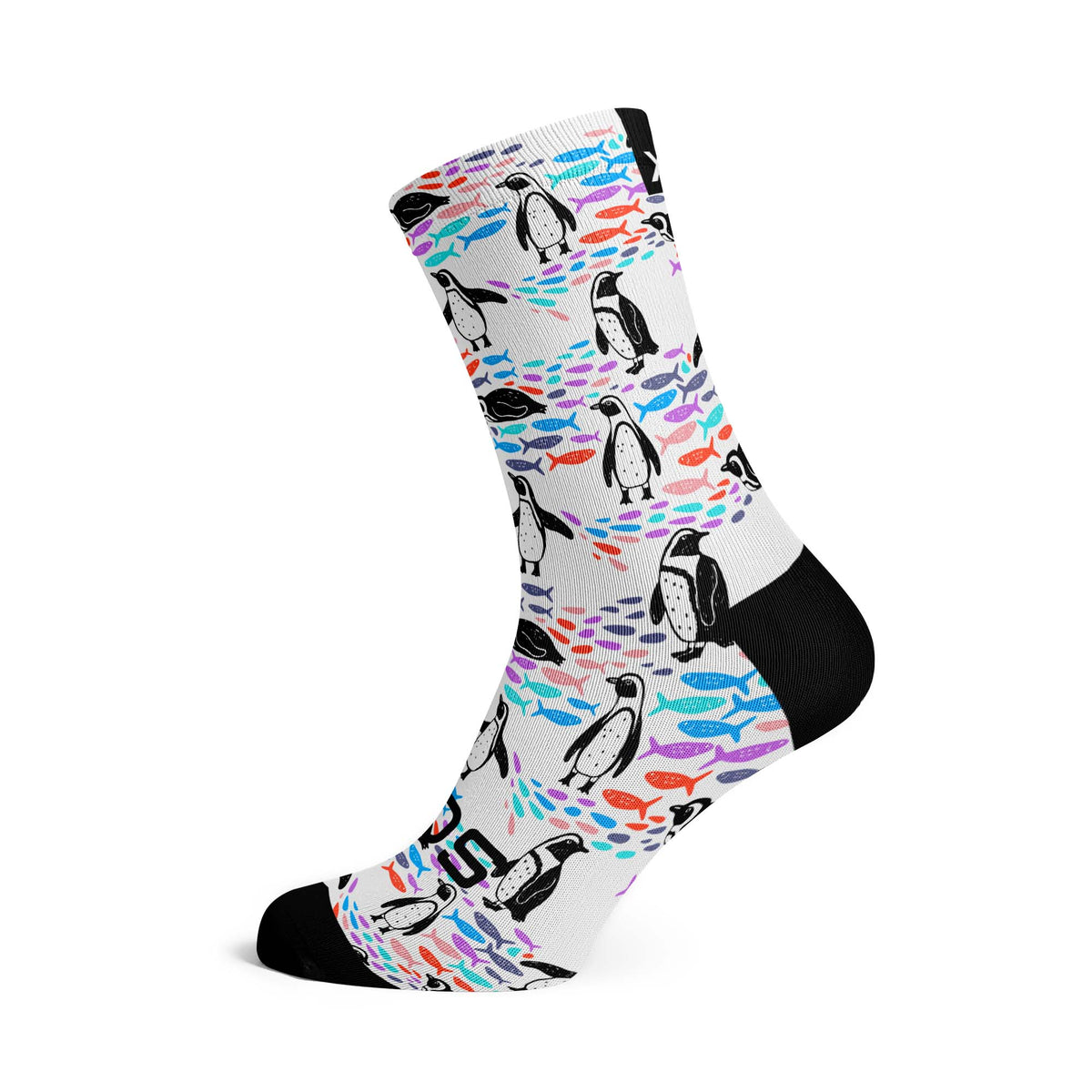 Penguin - Size S (US 1Y-5) - SOX Footwear Performance Socks - 1 Pair