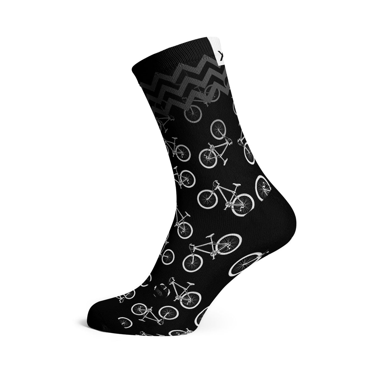 Bikes - Size M (US 5-9) - SOX Footwear Performance Socks - 1 Pair