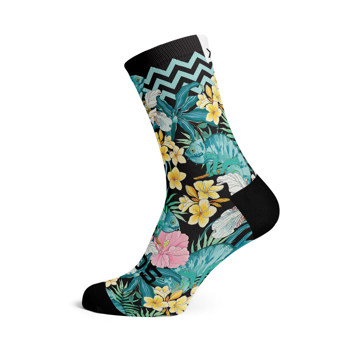 Chameleon - Size M (US 5-9) - SOX Footwear Performance Socks - 1 Pair