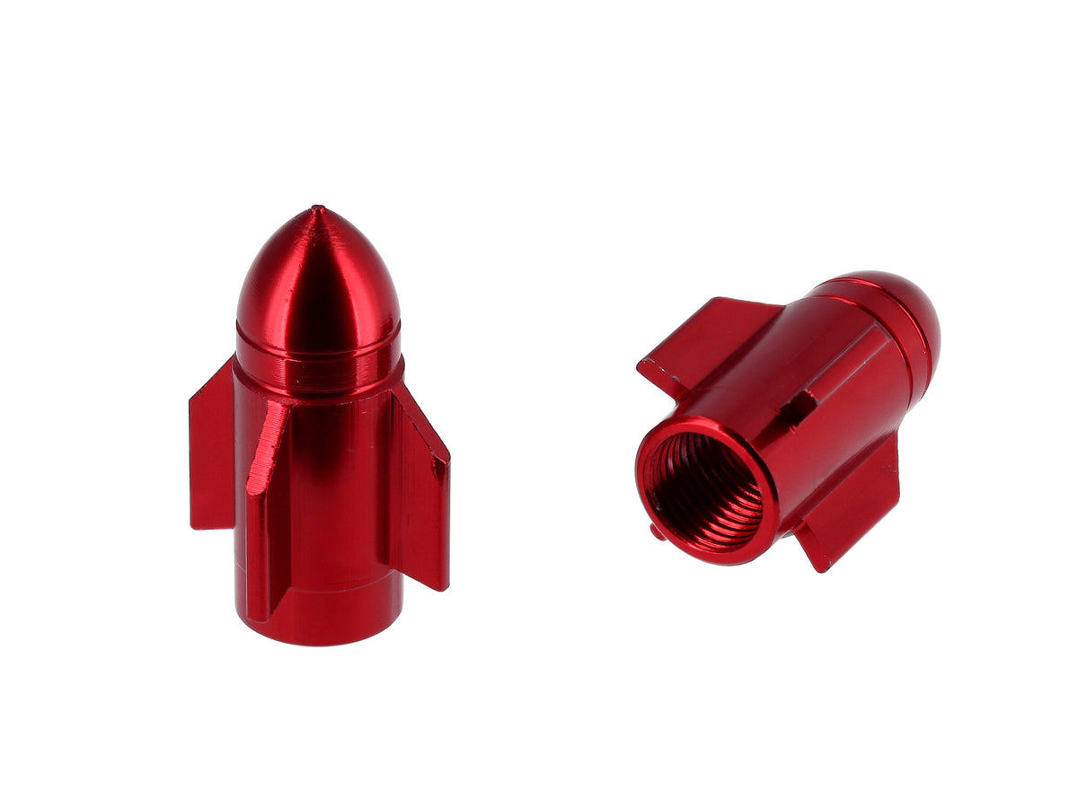 A/V Cap - Guided Missile, Red, 28mm, Sold Individually