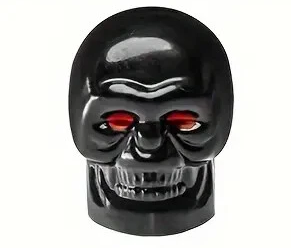A/V Cap - Skull, Black, Sold Individually