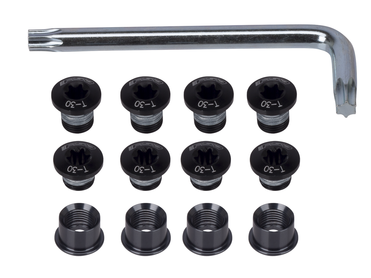 BOLTS KIT CK-700A BLK W/T-30TORX WRENCH FSA LOGO
