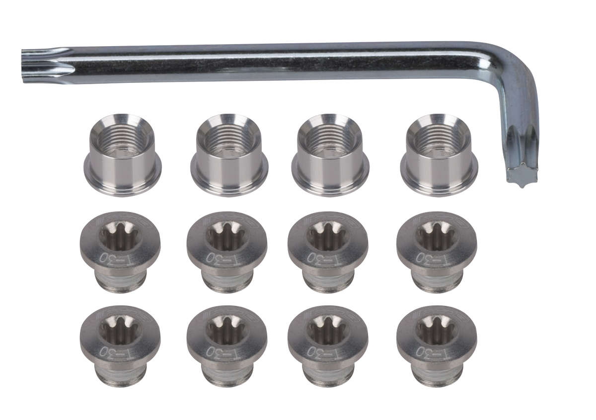 BOLTS KIT CK-700A SILVER W/T-30TORX WRENCH FSA LOGO
