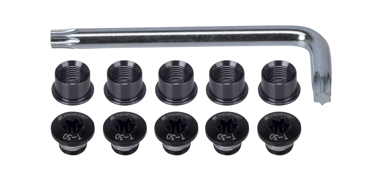 BOLTS KIT CK-800E BLK W/T-30 TORX WRENCH FSA LOGO