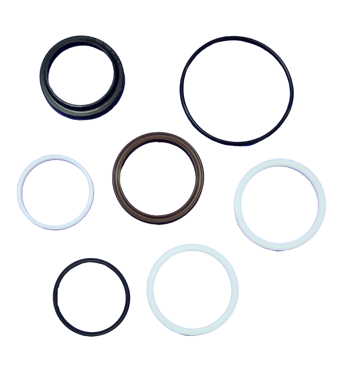 Rear shock-UNAIR Air seal service kit includes Main air piston seal, IFP Seal, inner aircan seal and air valve, external dust seal