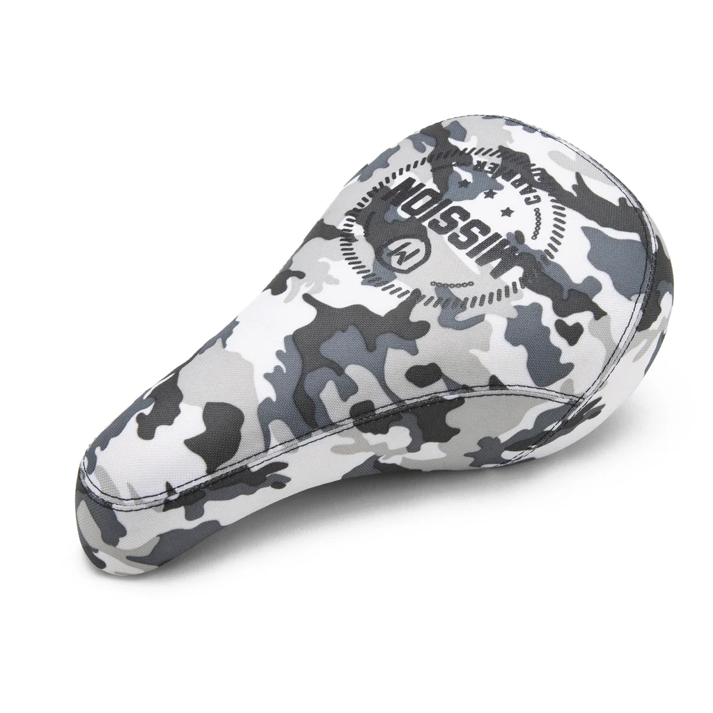 "NEW" - CARRIER STEALTH/PIVOTAL BMX SEAT THICK ARCTIC CAMO