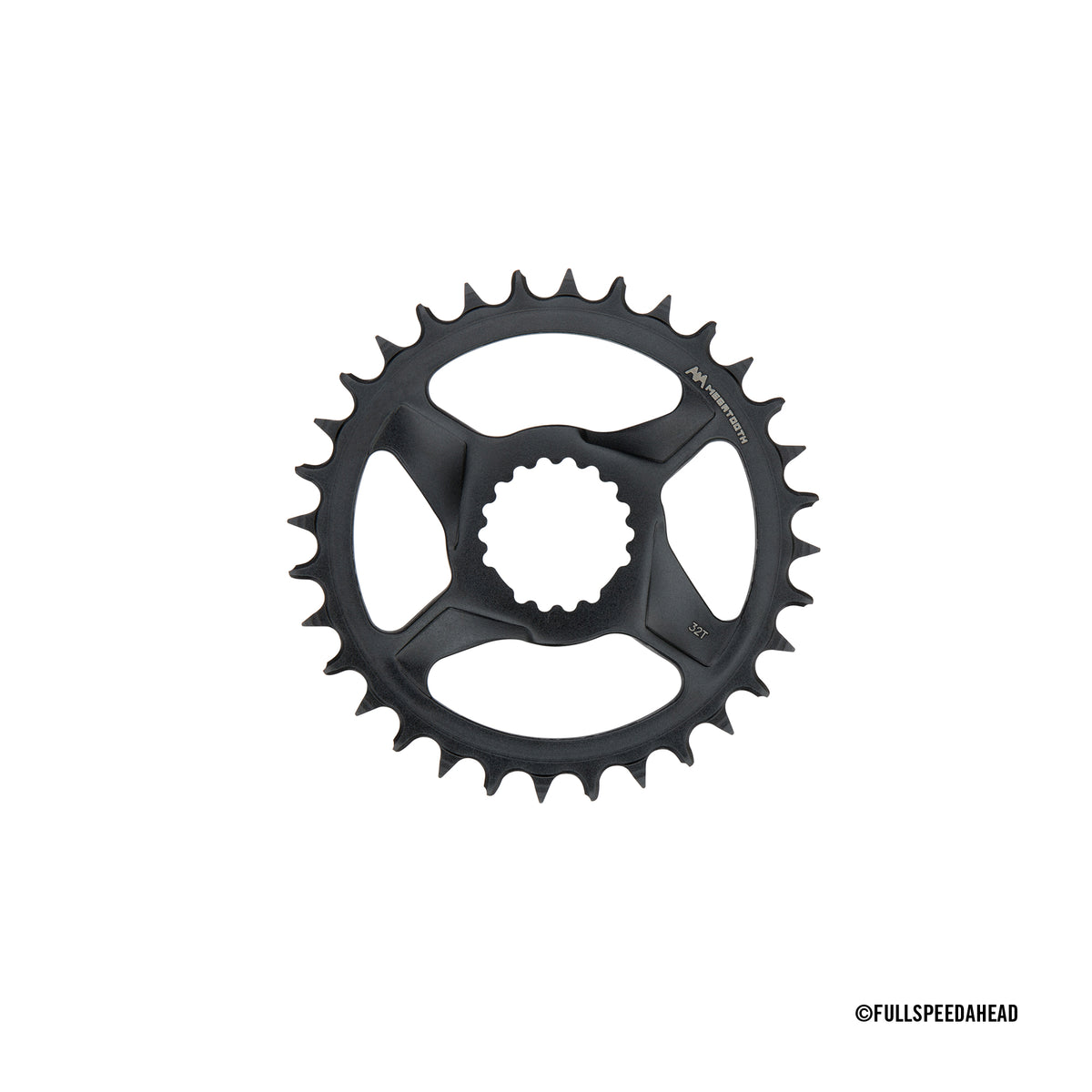 36T | Direct Mount | Megatooth Shimano 12 Speed | Black Alloy - FSA Chainring