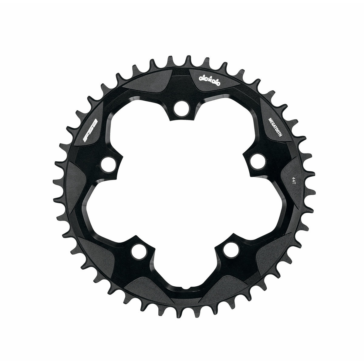 40T | 110BCD | 5 Bolt | Megatooth 1x | Black Alloy - FSA Chainring