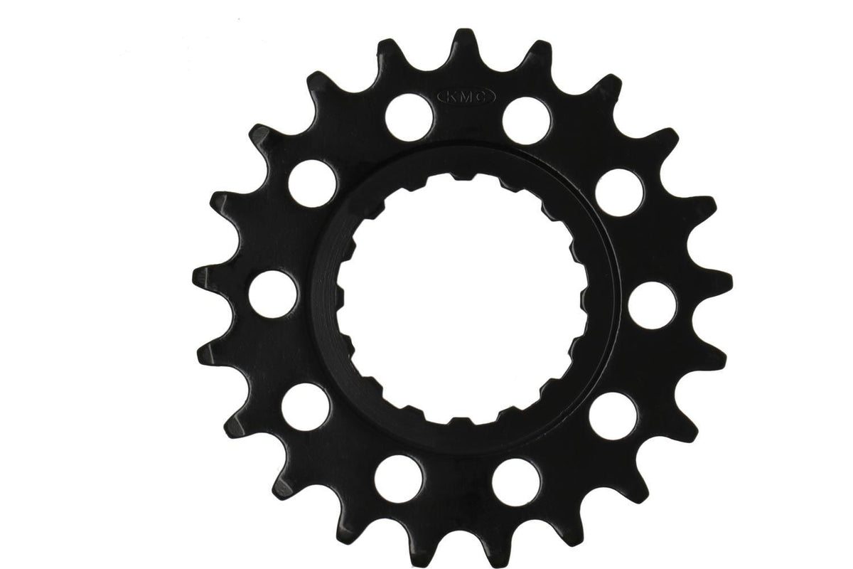 1/2" x 1/8" Direct Mount E-Bike Front Sprocket, 21T - Bosch Gen 2, Cr-Mo, Black, KMC