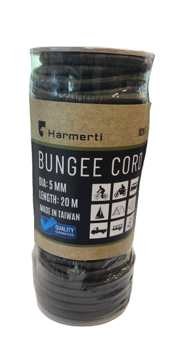 Bungee cord, 5mm x 20 Metres