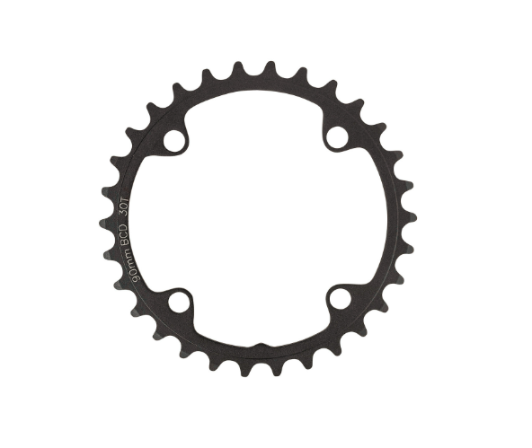 "NEW" - 30T | 90BCD | 4 Bolt | Road Modular | Black Alloy - FSA Chainring 370-0042021050