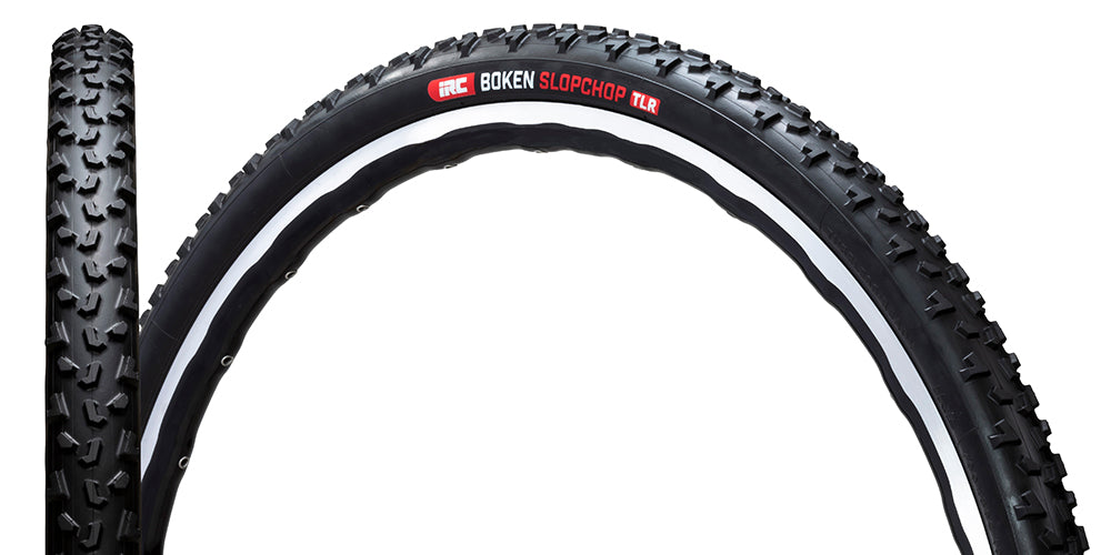"NEW" - 700 x 36C | IRC Boken Slop Chop TLR Gravel / CX Tyre | 36-622 | 60 TPI | 45-60 PSI | Tubeless Ready | Black