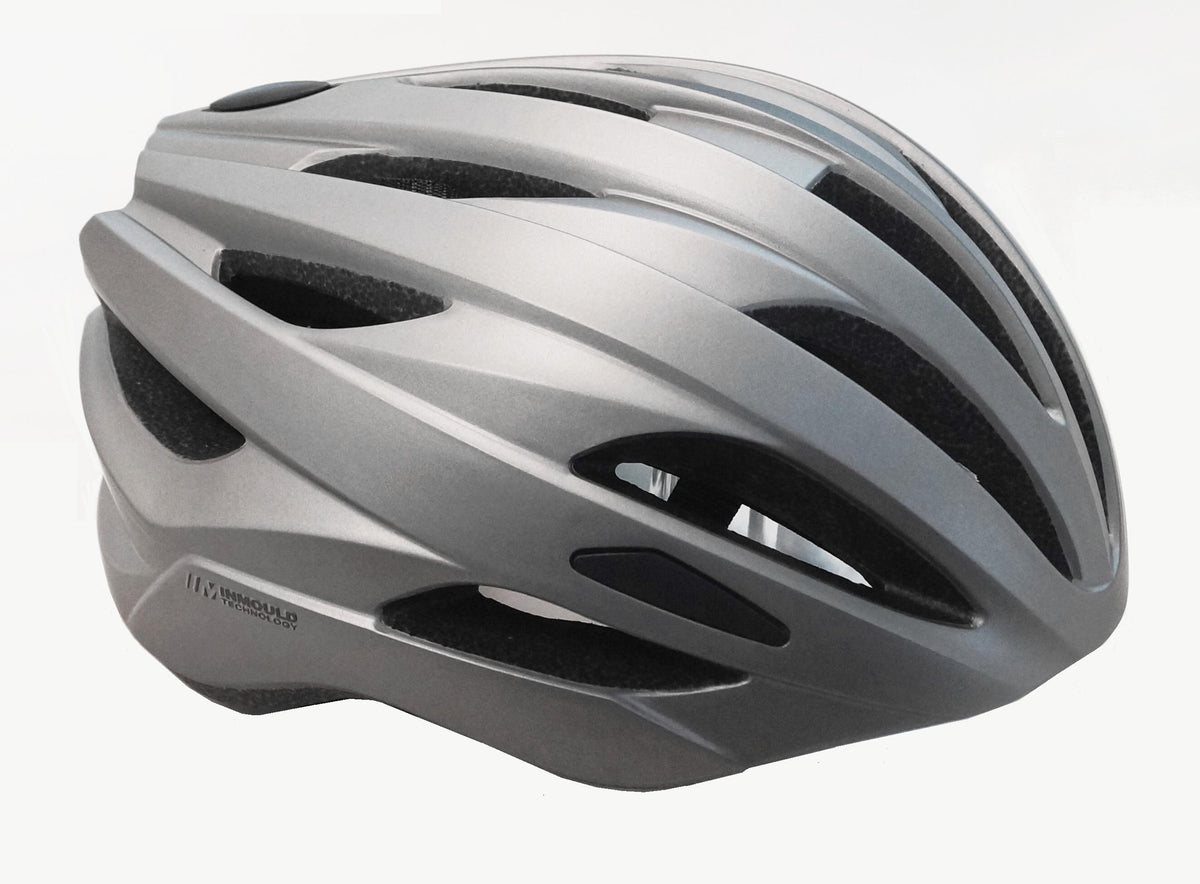 Helmet, FLITE, Inmould, ROAD, 58-61cm TITANIUM colour, AS/NZS Standard