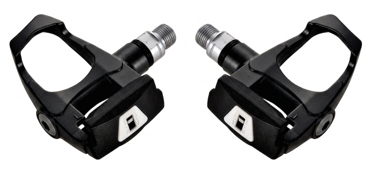 "NEW" - PEDALS 9/16" Road, Alloy Body/Cro-mo Axle, Sealed Bearings, "LOOK KEO compatible" with red "float"cleats