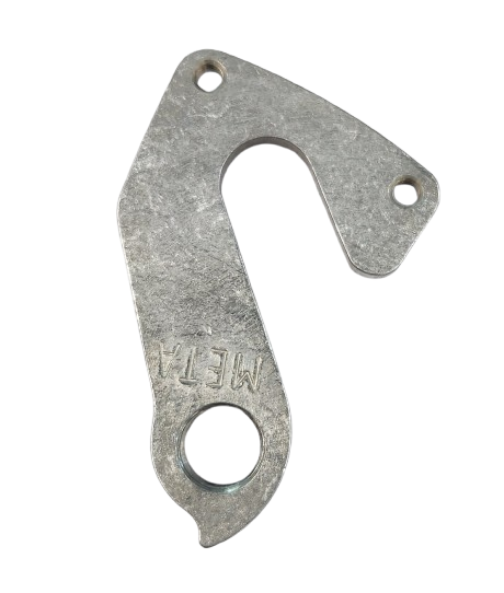 "NEW" - META CNC DERAILLEUR HANGER - Model 431, Material 6061 T651 Aviation Aluminium, CNC Machined, Silver