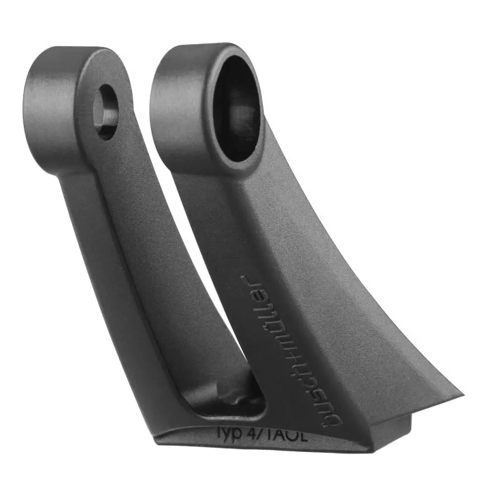 "NEW" - BUSCH & MULLER Suspension Fork Light Bracket - For Suntour Mobie suspension fork. Long.