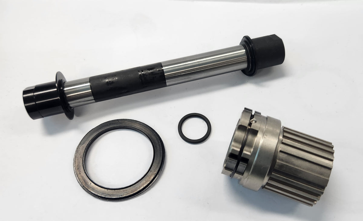 Novatec Axle steel 148mm boost for D462 and to convert D162 to D462spec with F type Micro spline body