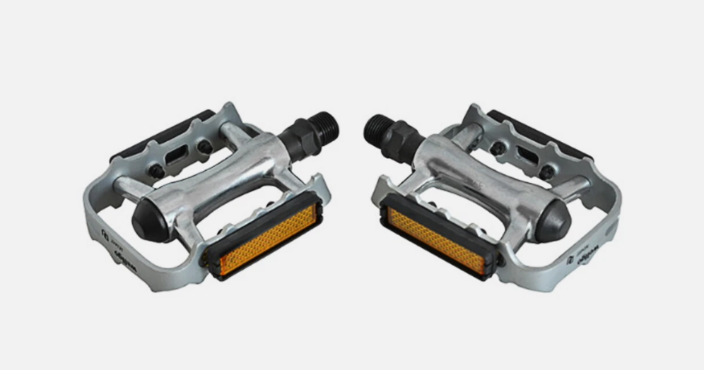PEDALS 9/16" Retro, Alloy, SILVER