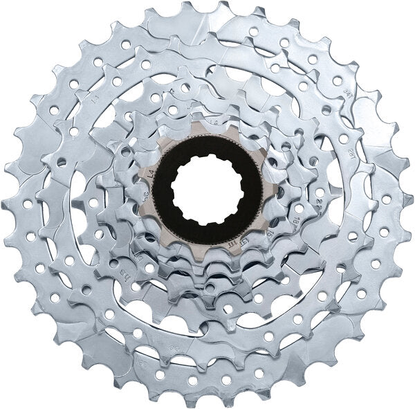 7 Speed Cassette, 11-34T - Silver, Sunrace