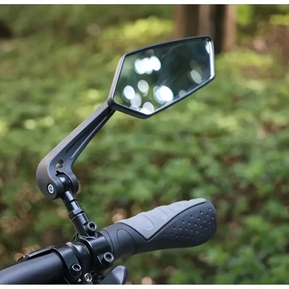 2pcs high-definition glass adjustable bicycle rearview mirror, 360°