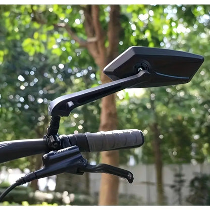 2pcs high-definition glass adjustable bicycle rearview mirror, 360°