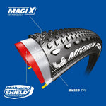 MICHELIN POWER GRAVEL COMPETITION FOLD TLR 650BX50 CLASSIC TAN