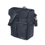 BASIL MOVE COMMUTER BICYCLE BAG MIK HOOKS 15L BLACK