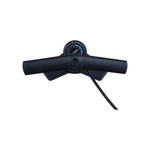 BFP-41 FLOORPUMP AIRSWITCH HP/HV MATT BLACK