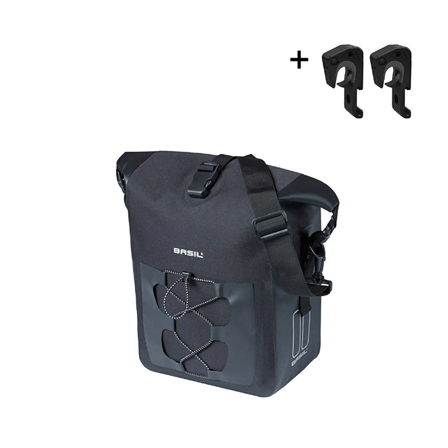 BASIL NAVIGATOR WATERPROOF M SINGLE BAG MIK 12-15L BLK
