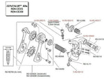 SET-STOP SCREWS WITH SPRINGS
