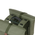 BASIL CITY DOUBLE PANNIER BAG MIK 28-32L MOSS GREEN