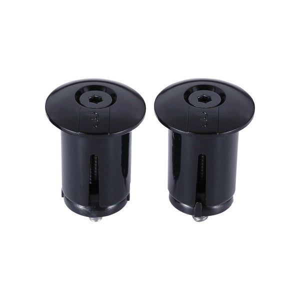 BHT-96.BK END CAPS SCREWON BLACK (2PCS)