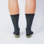 THE VANDAL MERINO SOCK BLACK 36-42