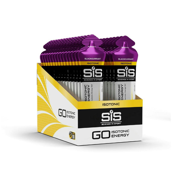 SHORTDATED SIS GO PLUS ISOTONIC ENERGY GELS 30 X 60ML BLACKCURRANT