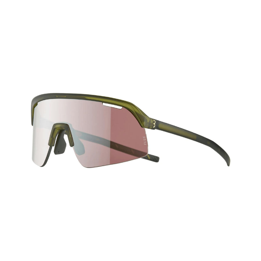 SPORTS GLASSES VALOR FLUX TRANSPARENT GREEN PURE