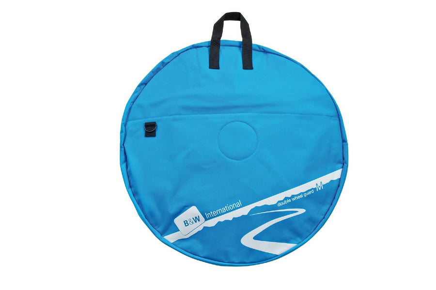 B&W DOUBLE WHEEL GUARD  M BLUE