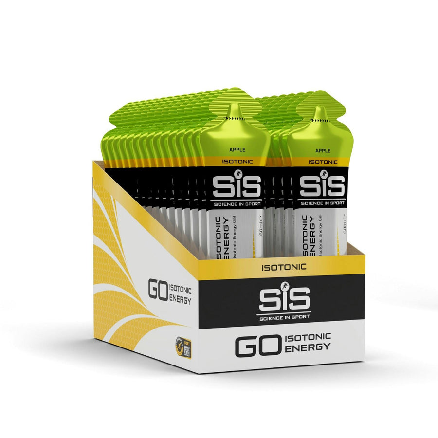 SIS GO PLUS ISOTONIC ENERGY GELS 30 X 60ML APPLE