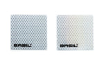 BASIL CRATE CLICKER HIGH REFLECTIVE, 2PCS, SILVER